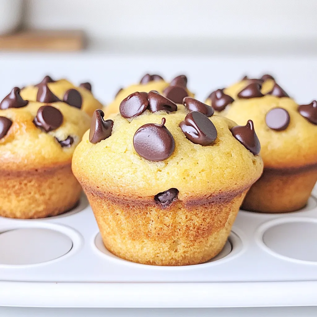 Chocolate Chip Muffins Bakery Style Easy and Delicious