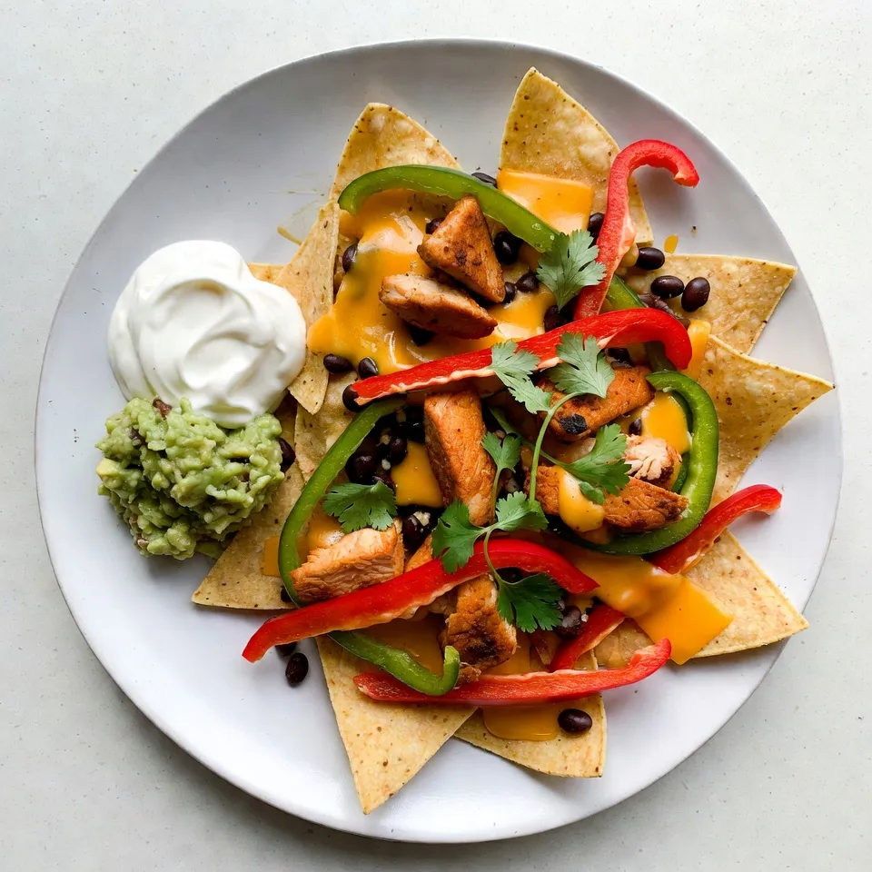 Sheet Pan Fajita Nachos Savory and Easy Recipe