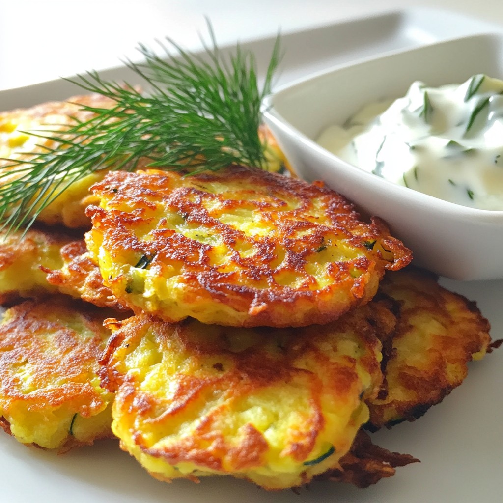 Crispy Finger Food Zucchini Fritters for Easy Snacking