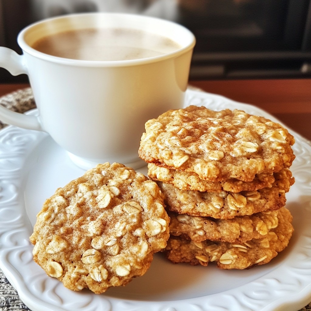 Chai Spiced Oatmeal Cookies Irresistible Flavor Treat