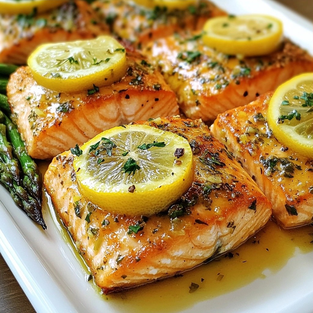 Quick Dinners Zesty Lemon Garlic Salmon Recipe