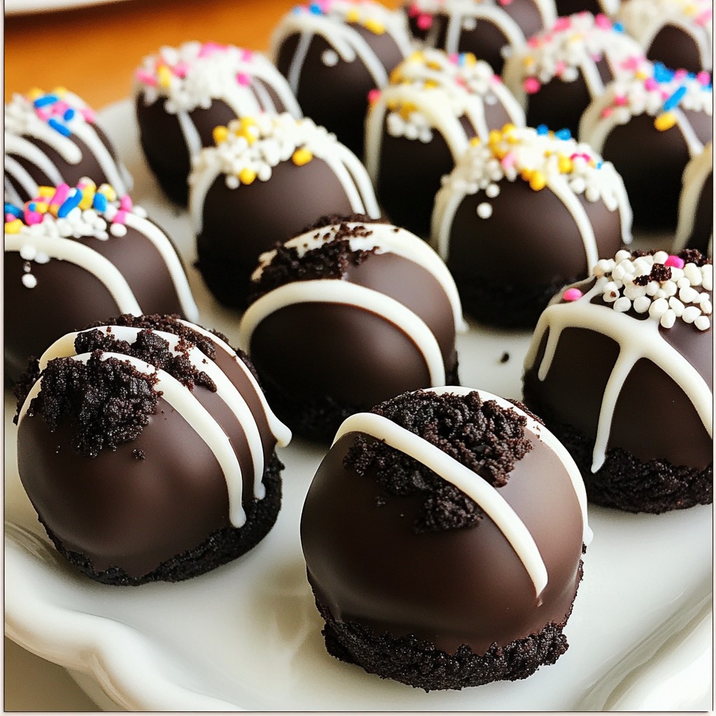 No Bake Oreo Truffles Easy and Irresistible Treat