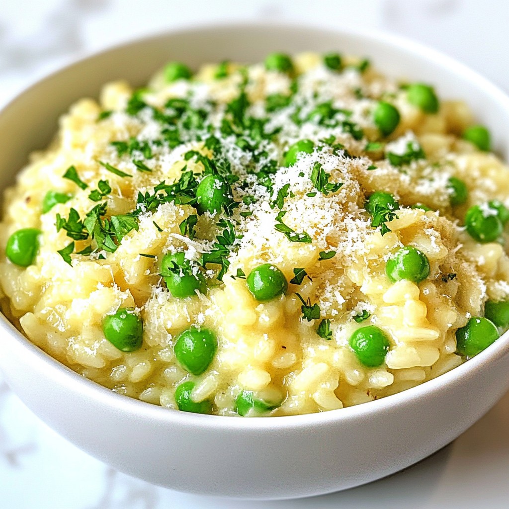 Creamy Garlic Parmesan Risotto Rich and Flavorful Recipe