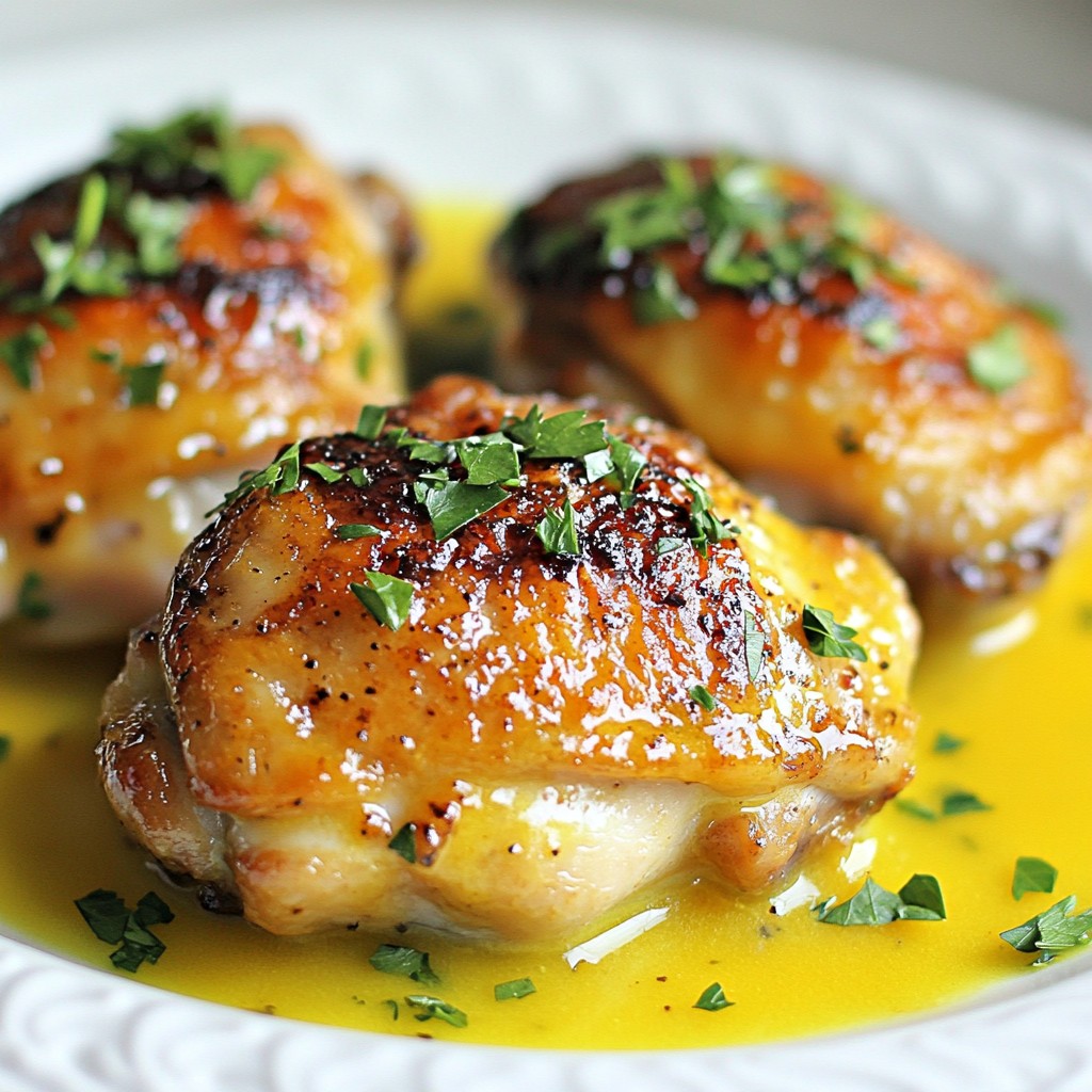 Gourmet Dinners Saffron and Lemon Butter Chicken