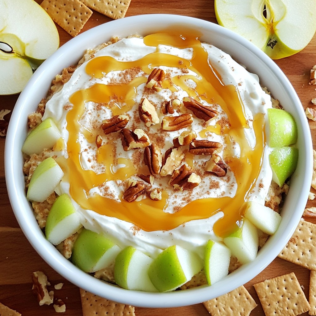 Caramel Apple Cheesecake Dip Simple and Tasty Snack