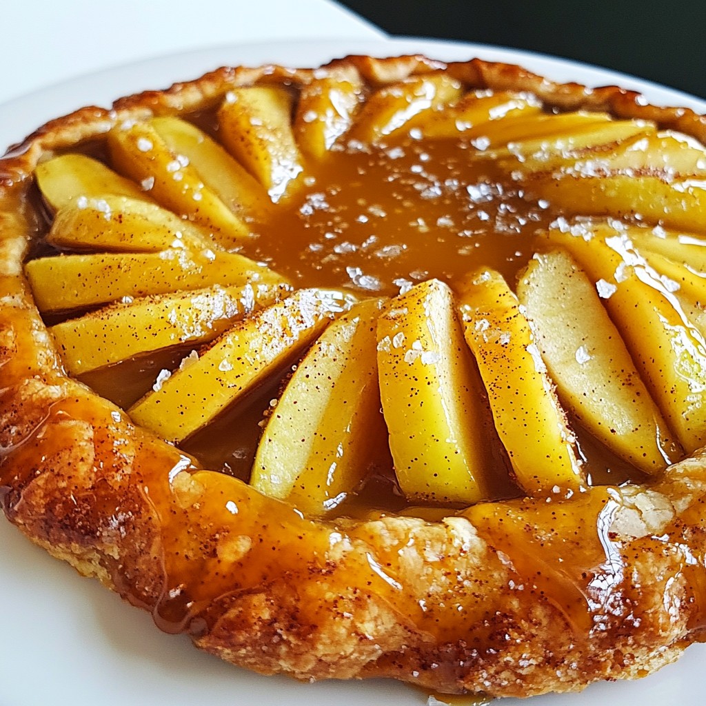 Salted Caramel Apple Galette Simple and Tasty Treat