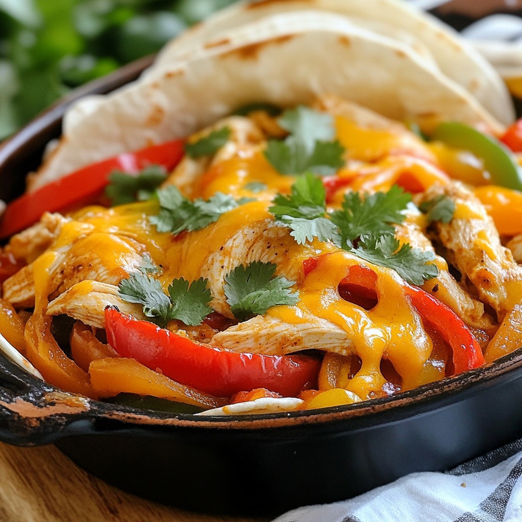 Easy Chicken Fajita Bake Quick and Flavorful Recipe
