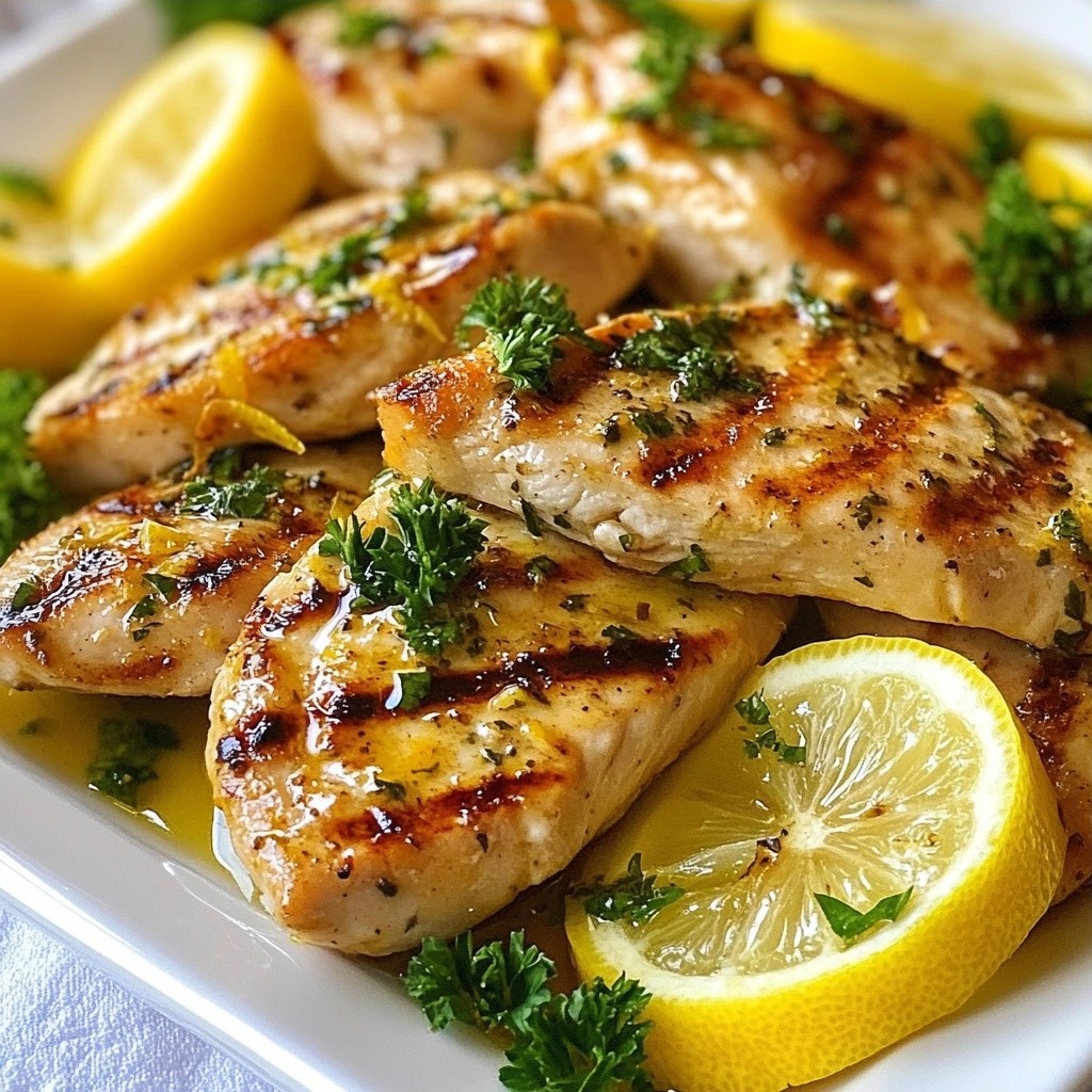 Healthy Dinners Grilled Lemon Herb Turkey Fillets Delight