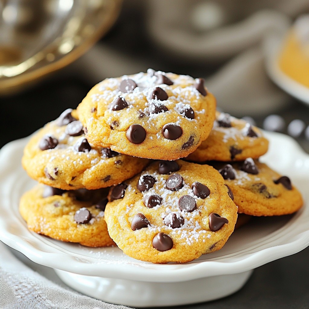 Chocolate Chip Pumpkin Cookies Delightful and Easy Recipe