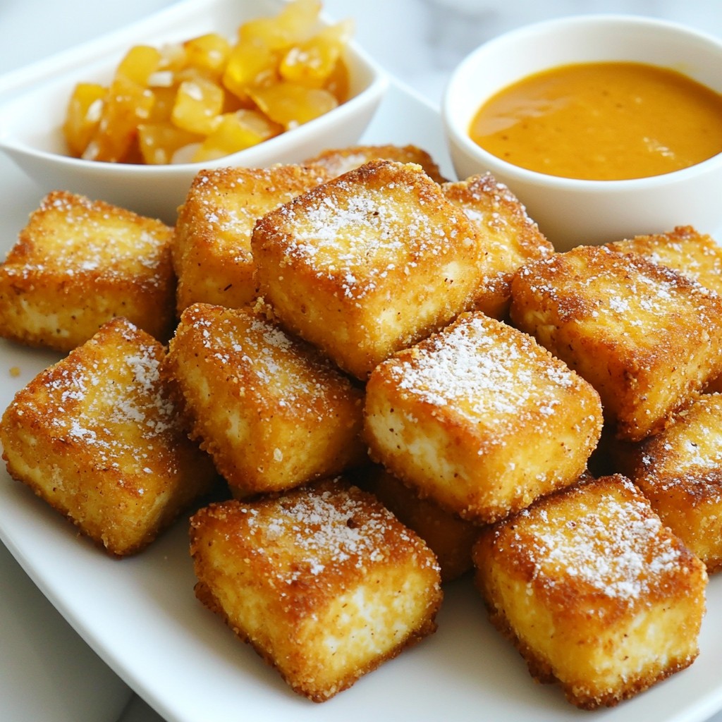 Crispy Air Fryer Tofu Nuggets Simple and Flavorful Bite