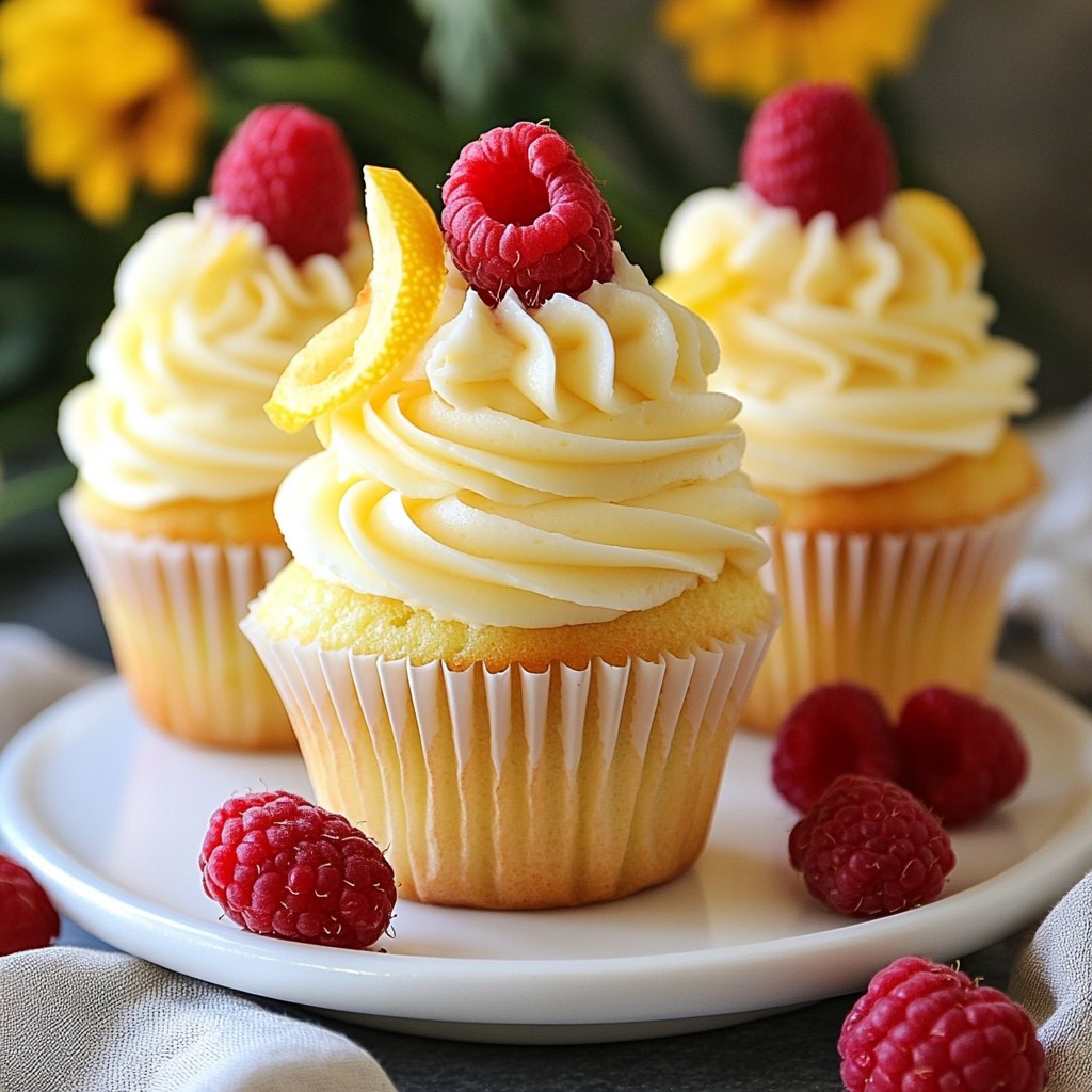 Raspberry Lemonade Cupcakes Delightful and Fresh Treat