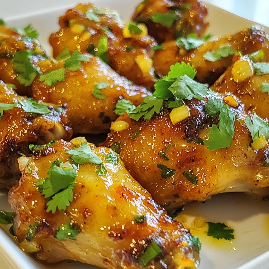 Spicy Garlic Chicken Wings Bold and Flavorful Recipe