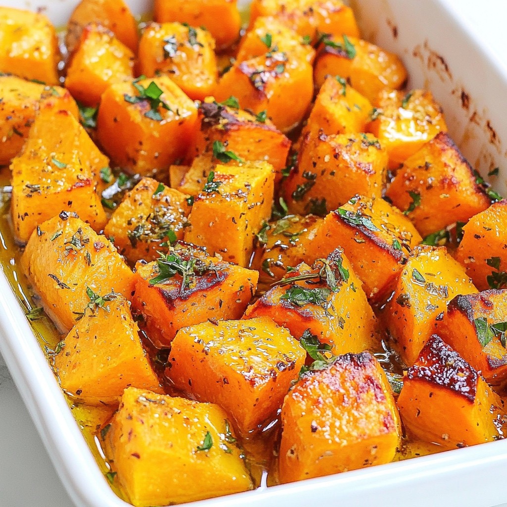 Garlic Herb Roasted Sweet Potatoes Flavorful Side Dish