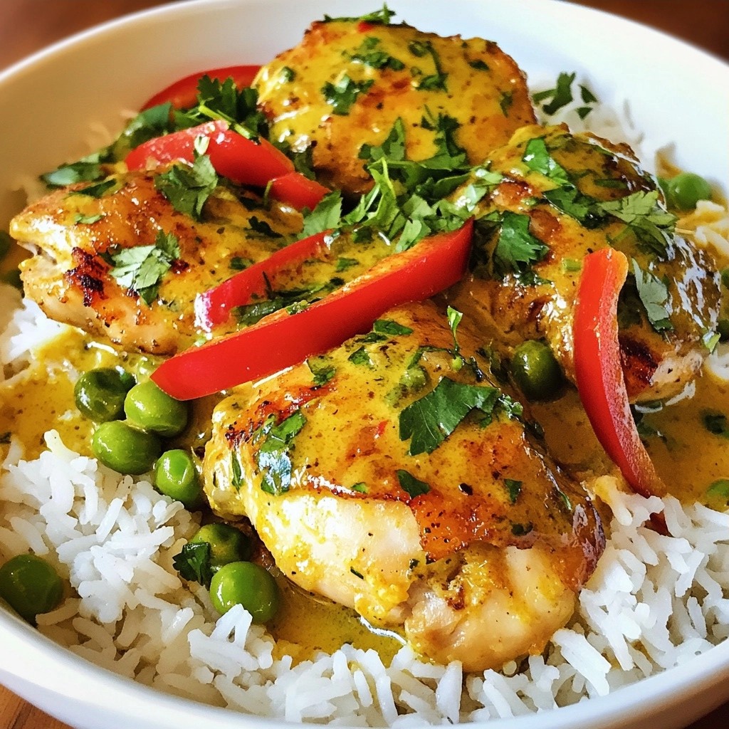 Quick Dinners Spicy Coconut Lime Chicken Delight