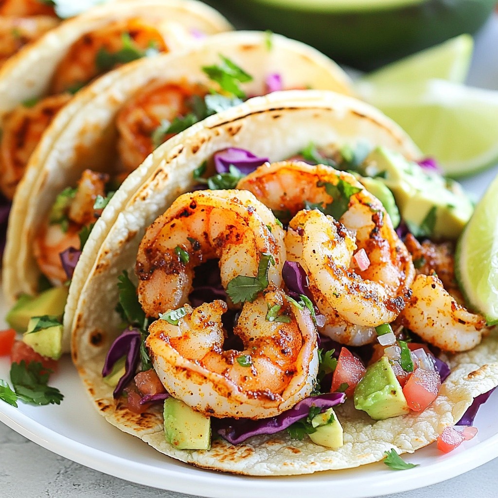Spicy Cajun Shrimp Tacos Flavorful and Easy Recipe