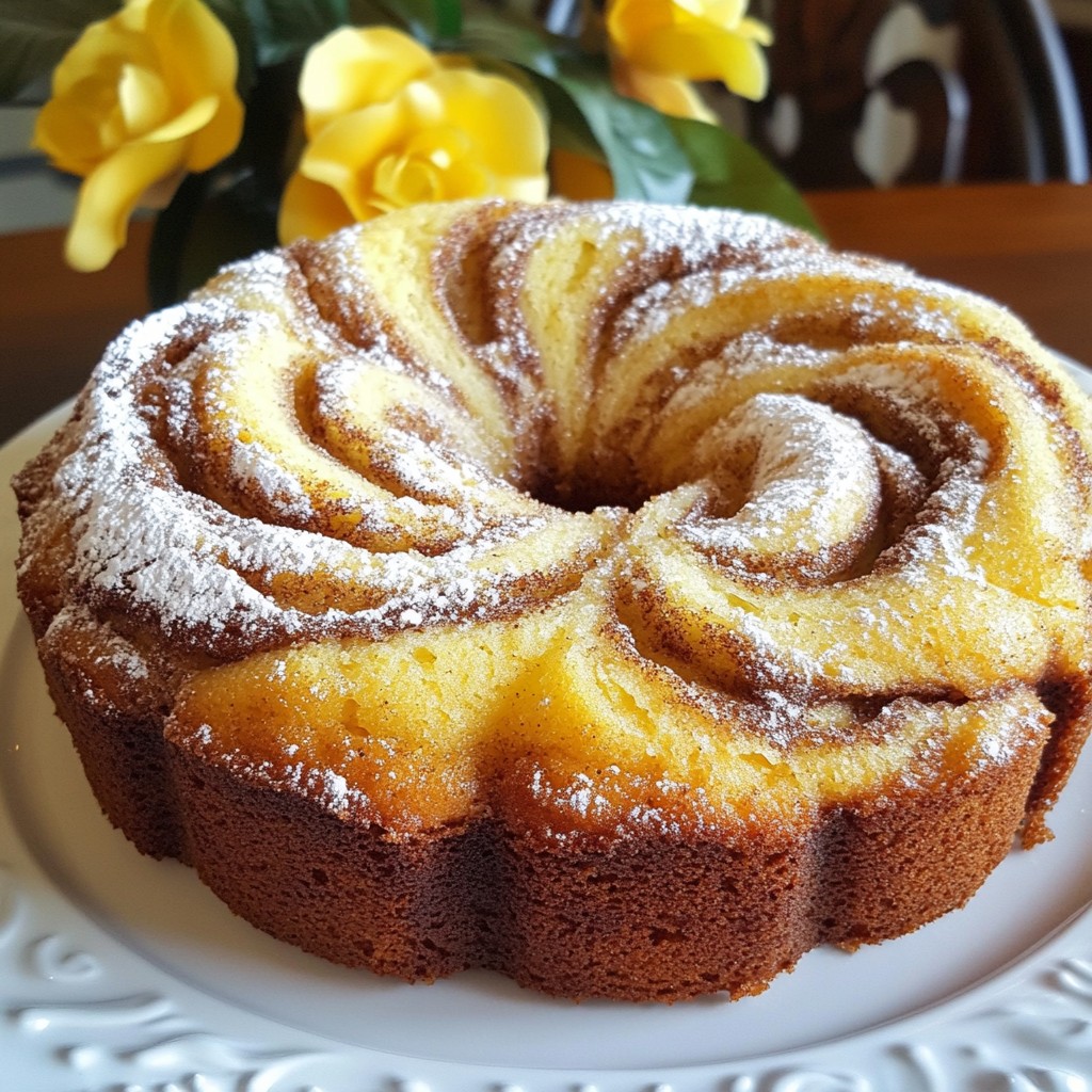 Cinnamon Swirl Coffee Cake Delightful Morning Treat