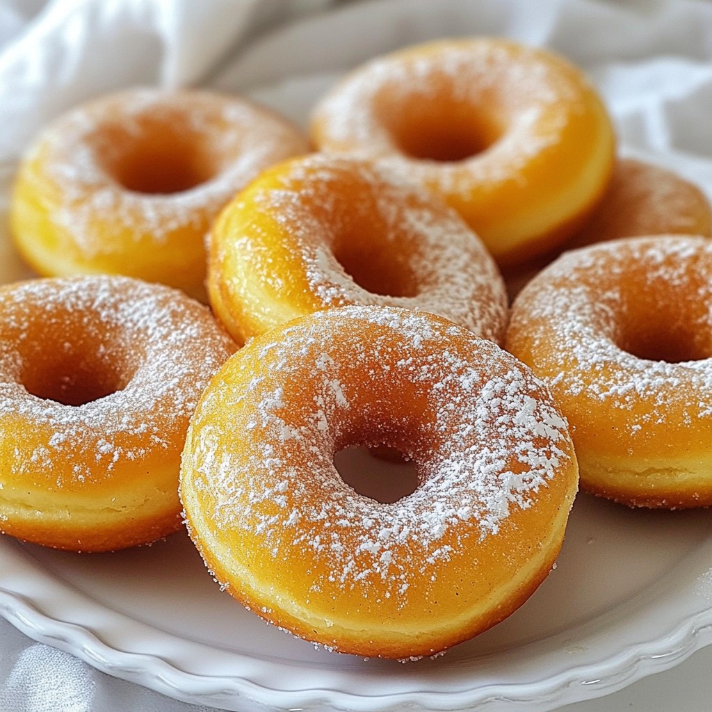 Brown Sugar Baked Donuts Delightful and Easy Recipe