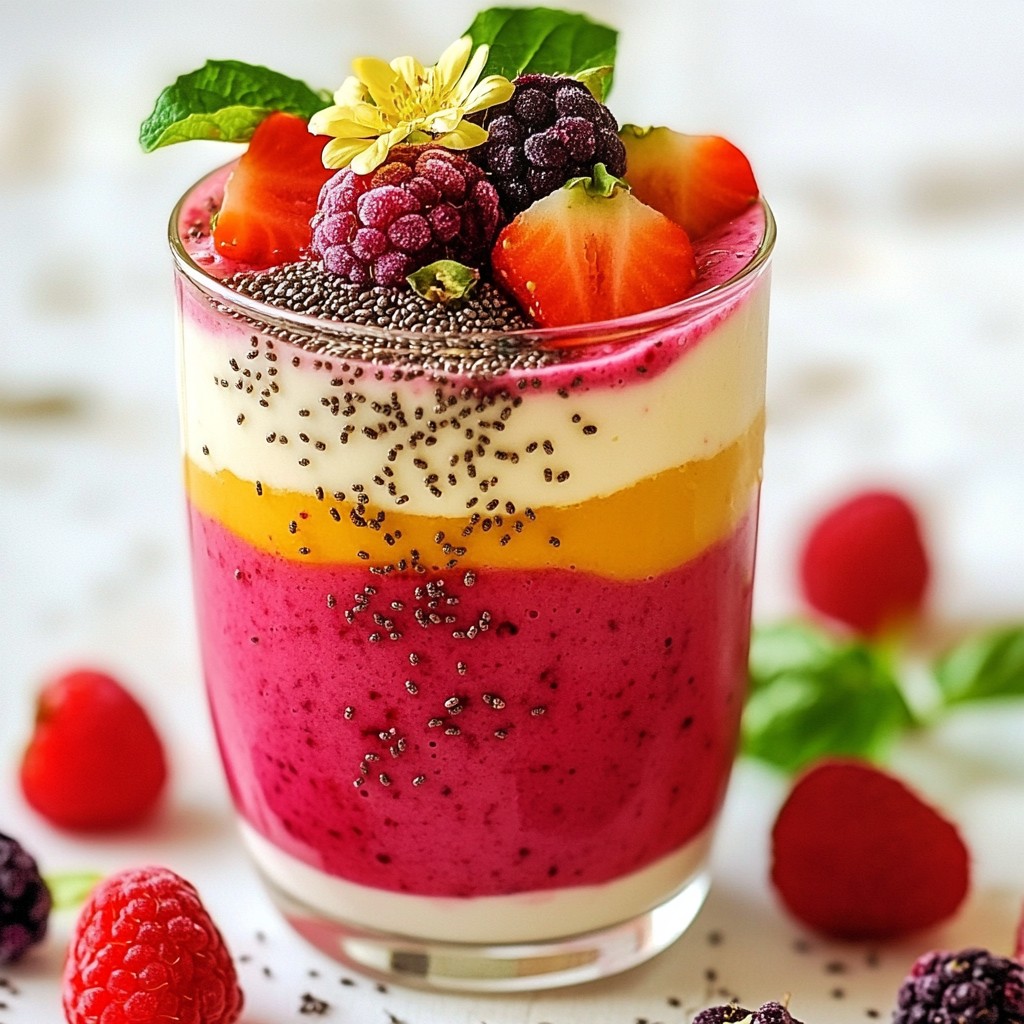 Greek Yogurt Berry Smoothie Tasty and Nutritious Recipe