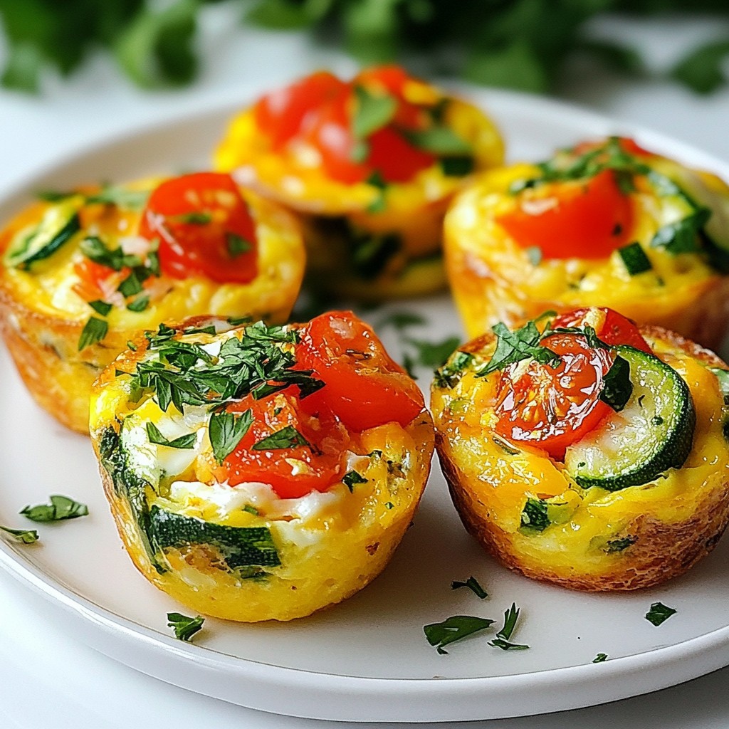 Veggie Packed Egg Muffins Simple and Tasty Recipe