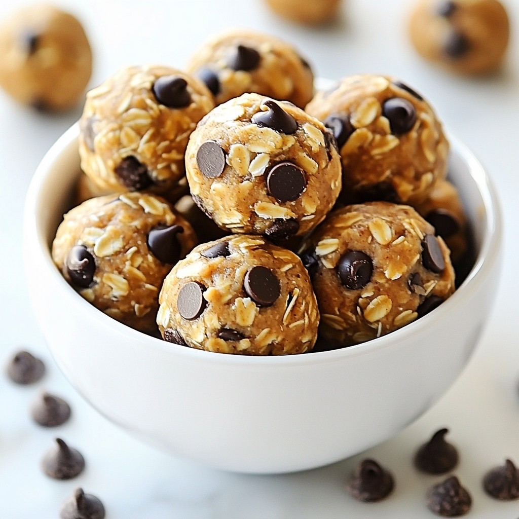 Peanut Butter Oatmeal Energy Balls Packed with Flavor