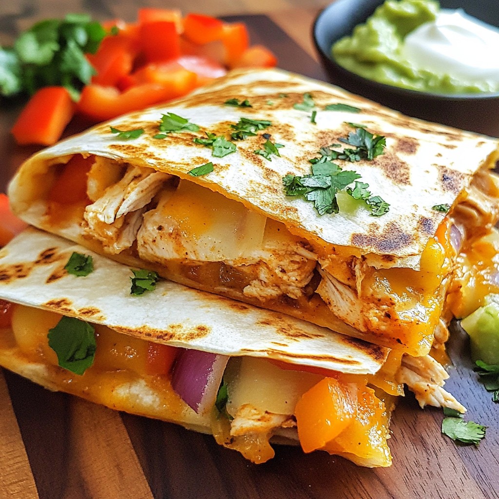 Chipotle Chicken Quesadillas Flavorful and Satisfying Meal