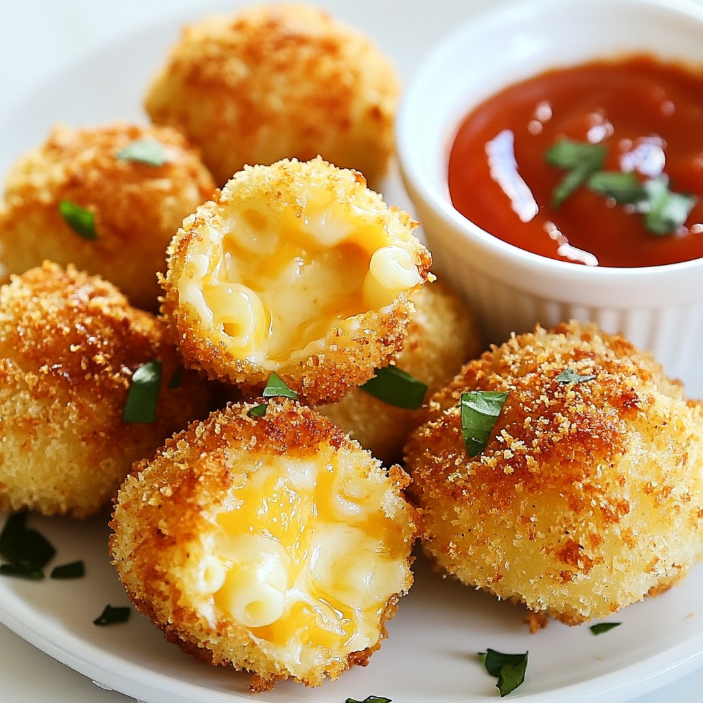 White Cheddar Mac and Cheese Bites Flavorful Snack