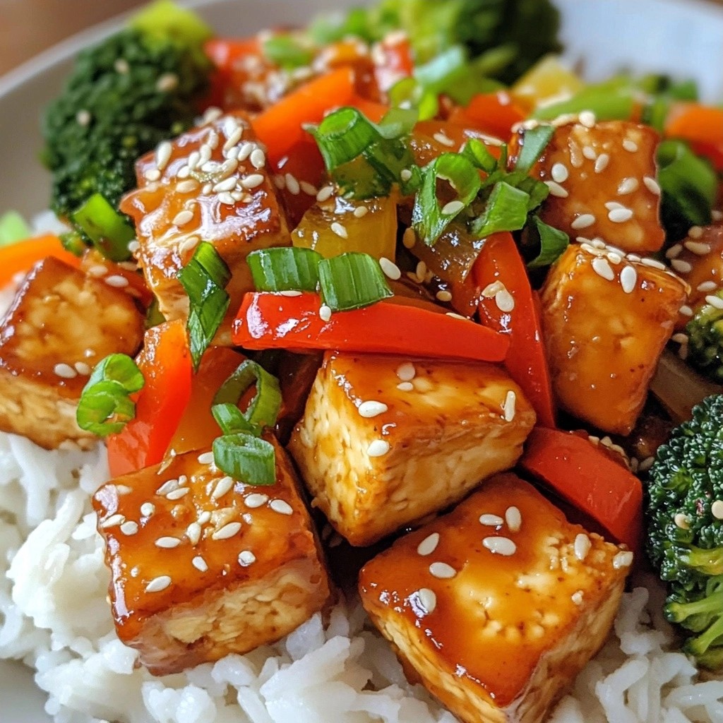 Quick Dinners Sesame Soy Tofu Stir Fry Delight