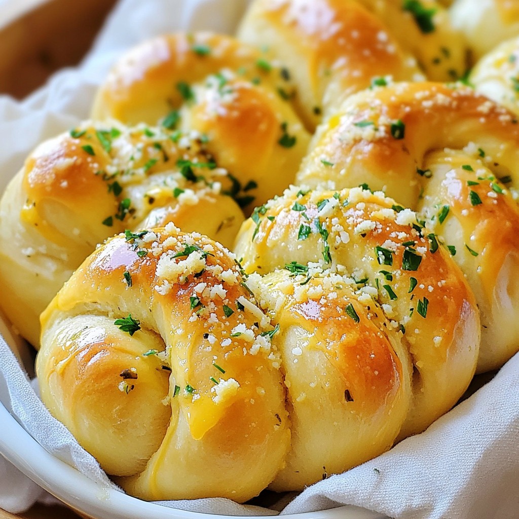 Parmesan Herb Garlic Knots Flavorful and Simple Treat