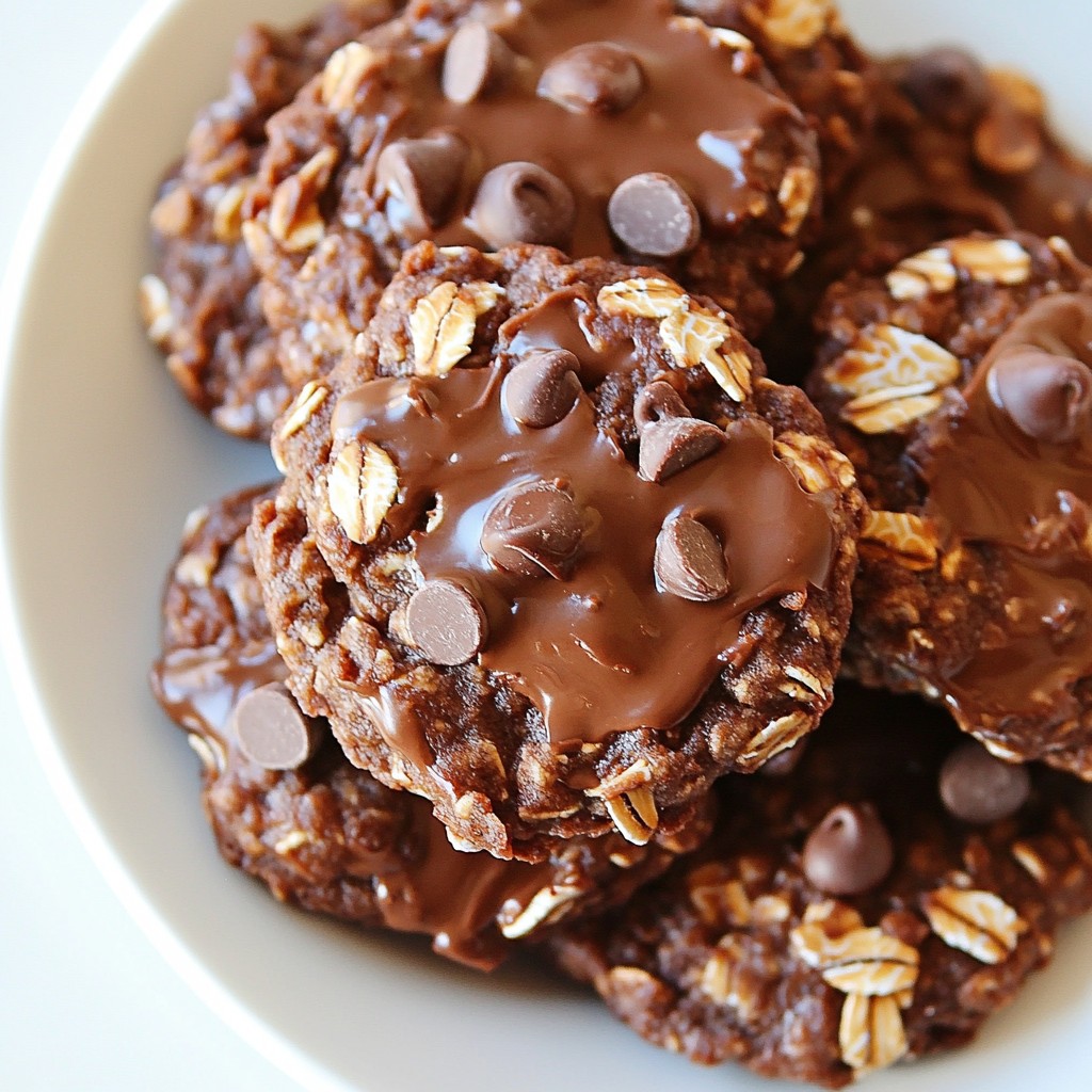 No-Bake Chocolate Oat Cookies Easy and Healthy Treat