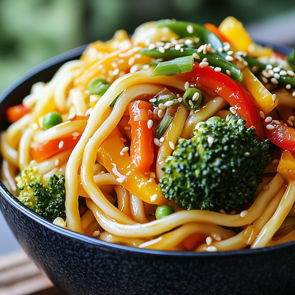 Minute Teriyaki Udon Quick and Tasty Recipe Guide