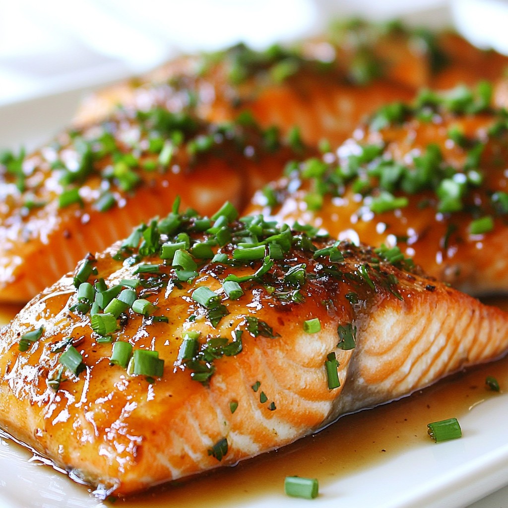 Honey Garlic Glazed Salmon Tasty and Simple Recipe