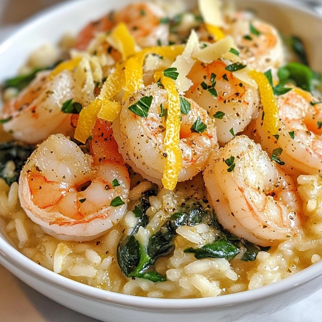 Gourmet Dinners Garlic Herb Shrimp Risotto Delight