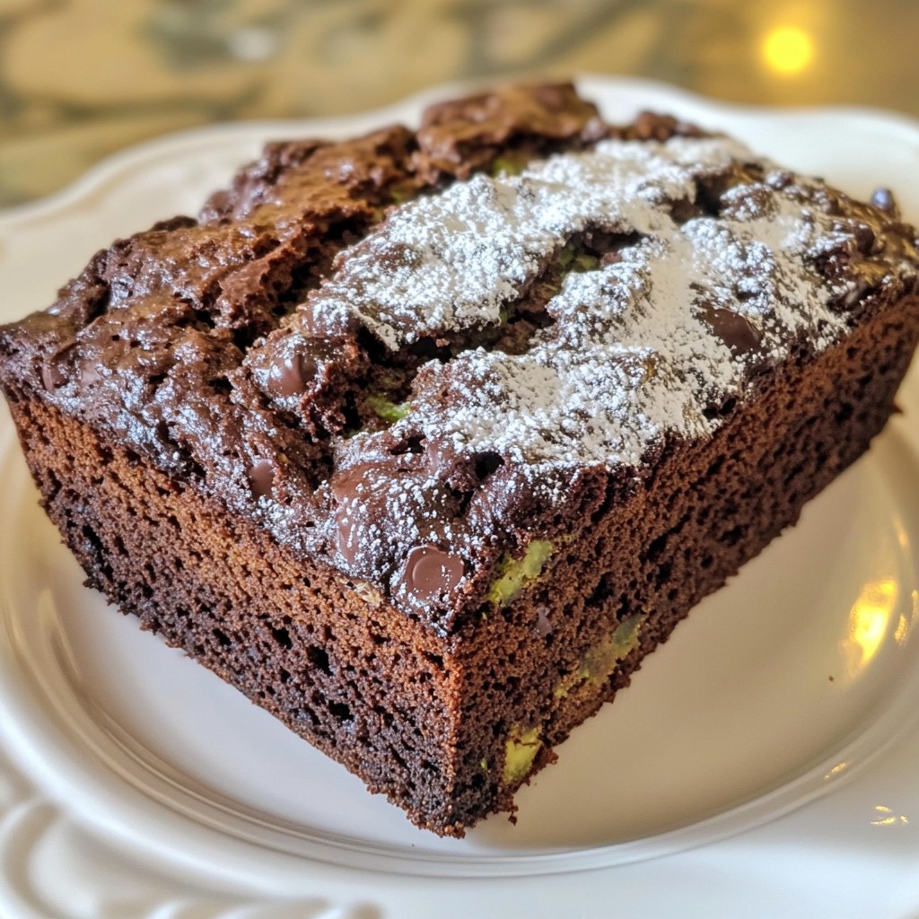 Chocolate Chunk Zucchini Bread Delightful and Moist Recipe