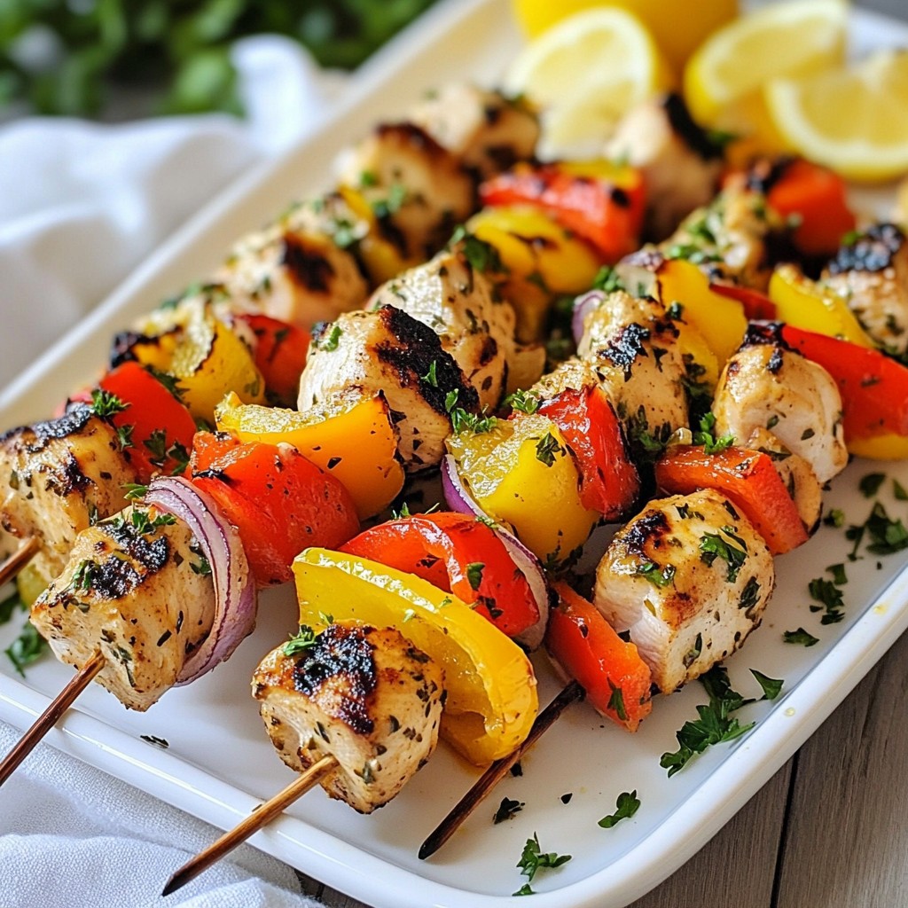 Greek Chicken Kebabs Flavorful and Easy Recipe Guide