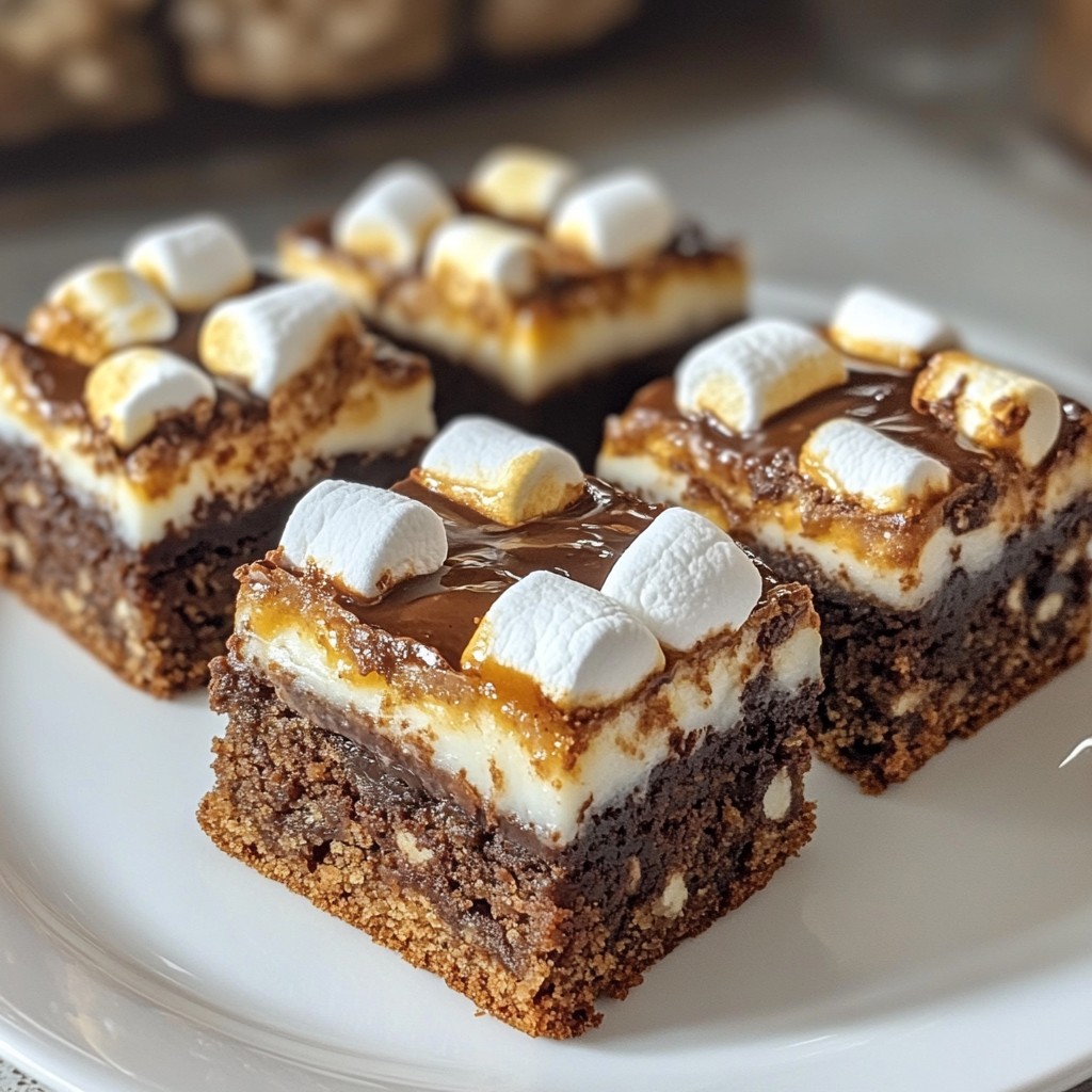 S’mores Brownie Bites Irresistible Chocolate Delight