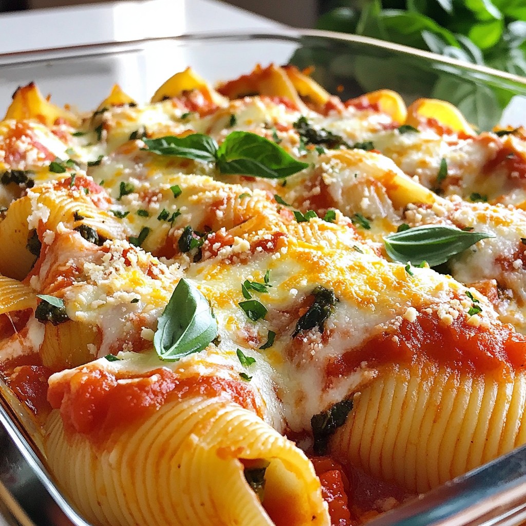 Spinach Parmesan Stuffed Shells Flavorful Family Meal