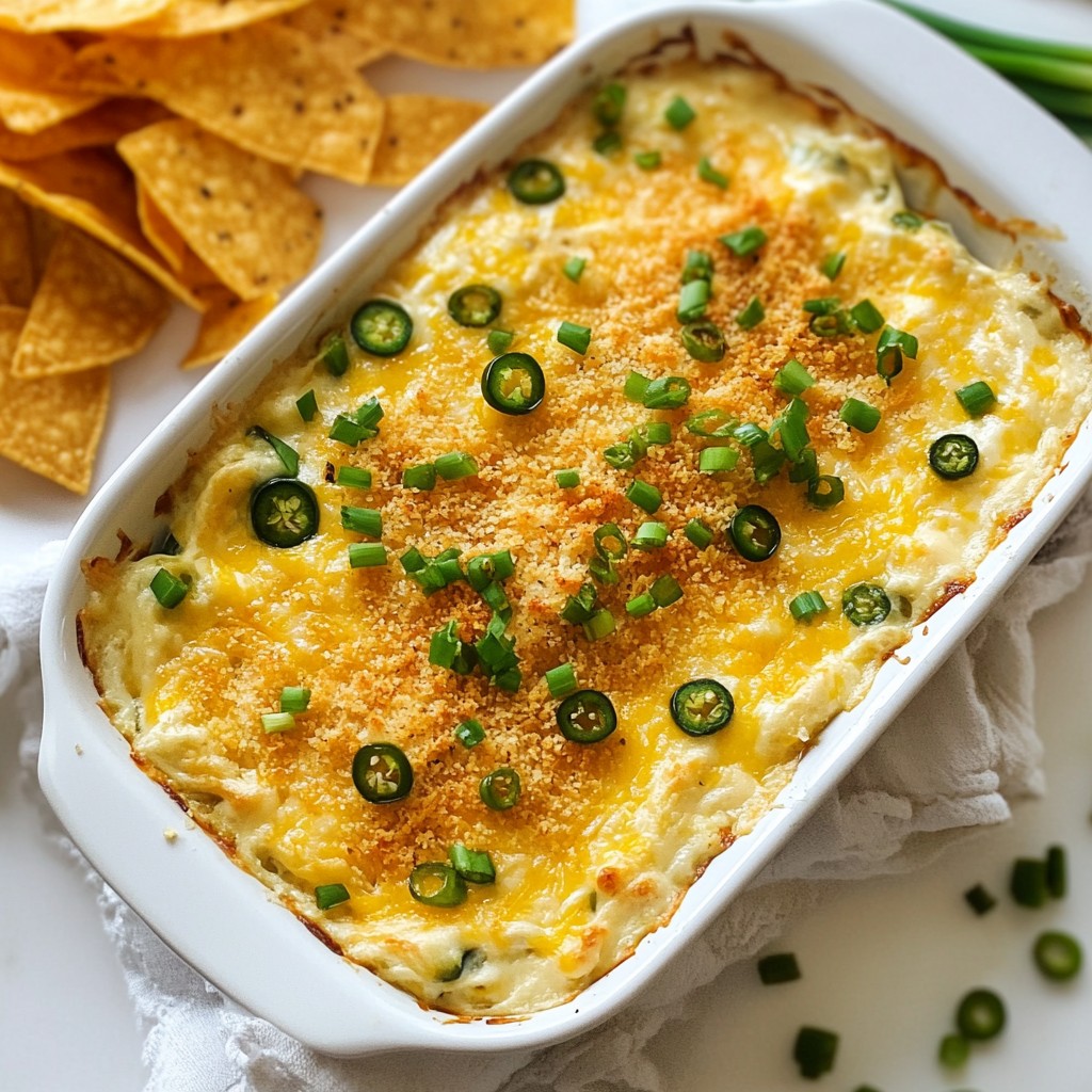 Baked Jalapeno Popper Dip Zesty and Flavorful Dish