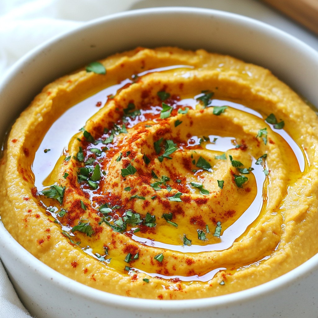 Roasted Red Pepper Hummus Flavorful and Easy Recipe