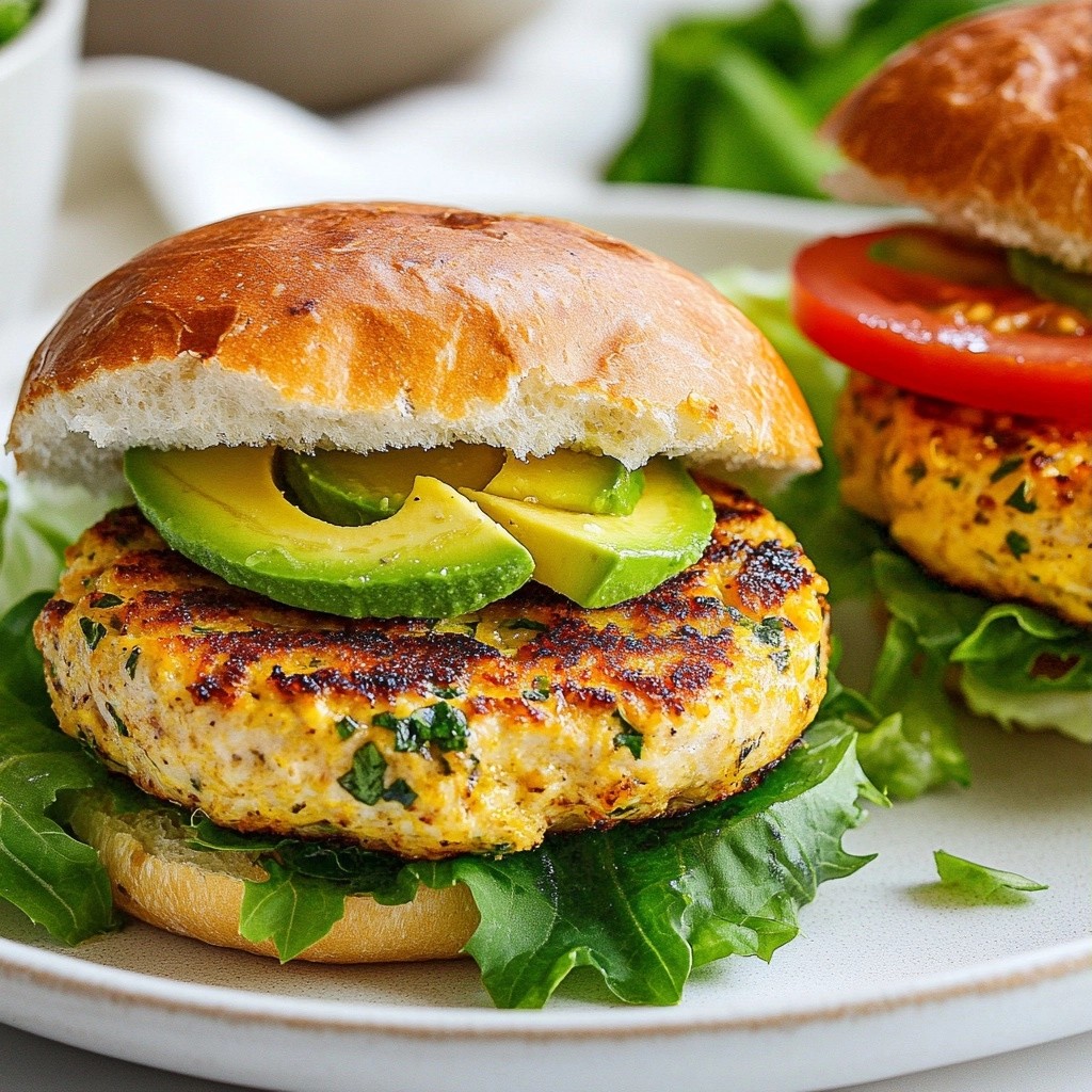 Savory Lemon Herb Turkey Burgers Family Dinners Delight