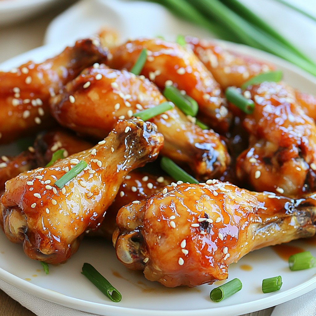 Honey Soy Glazed Chicken Wings Simple Flavor Boost