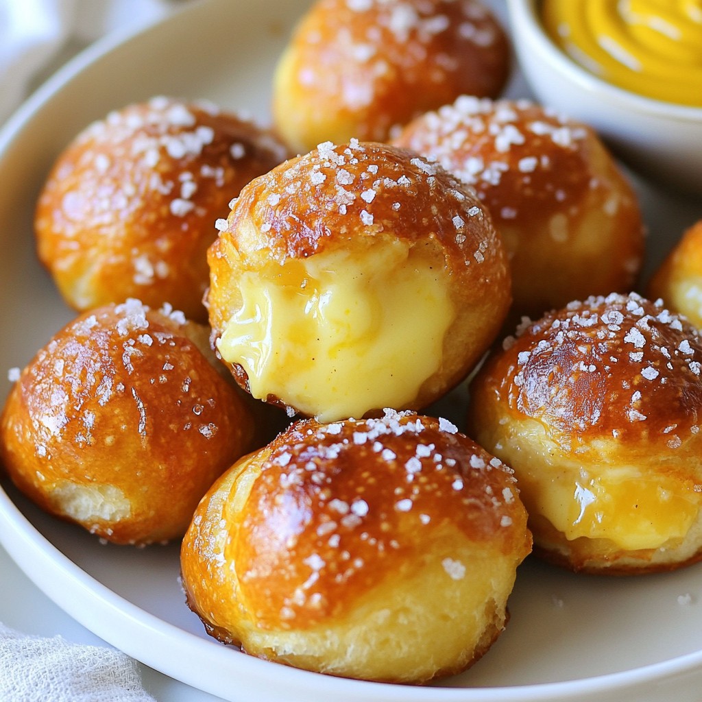 Pepper Jack Stuffed Pretzel Bites Savory Snack Delight