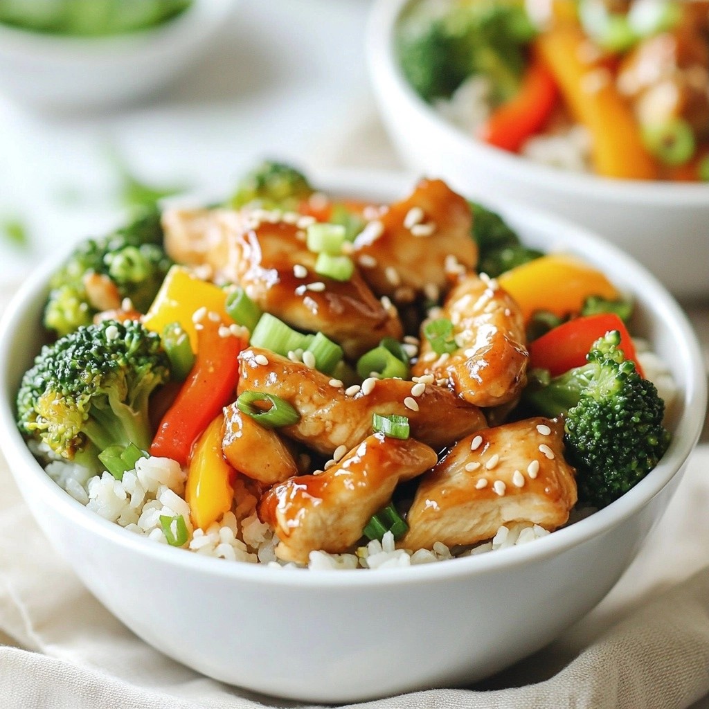 Meal Prep Dinners Ginger Soy Chicken Bowls Recipe