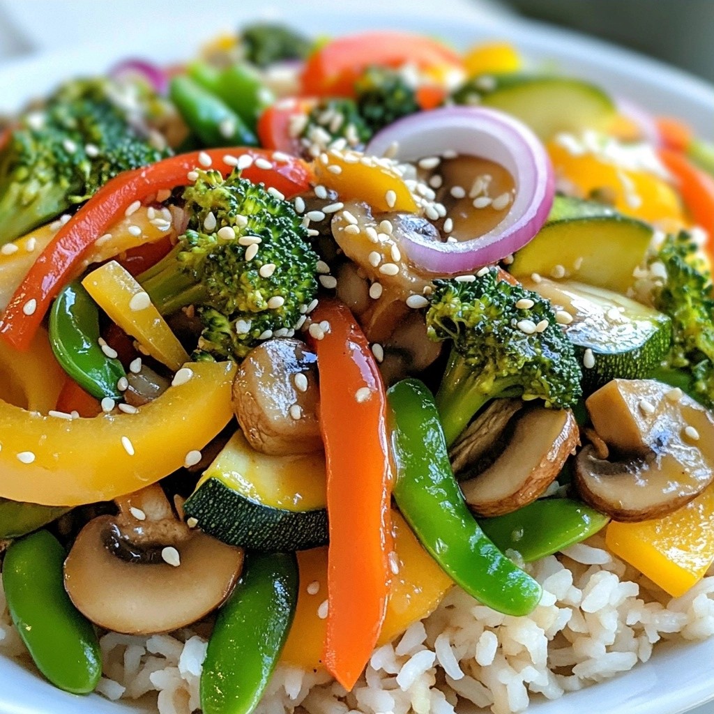 Meal Prep Dinners Veggie-Loaded Stir Fry Delight