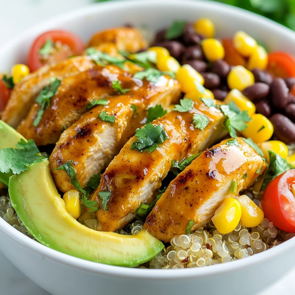 Meal Prep Dinners Chili Lime Chicken Bowls Delight