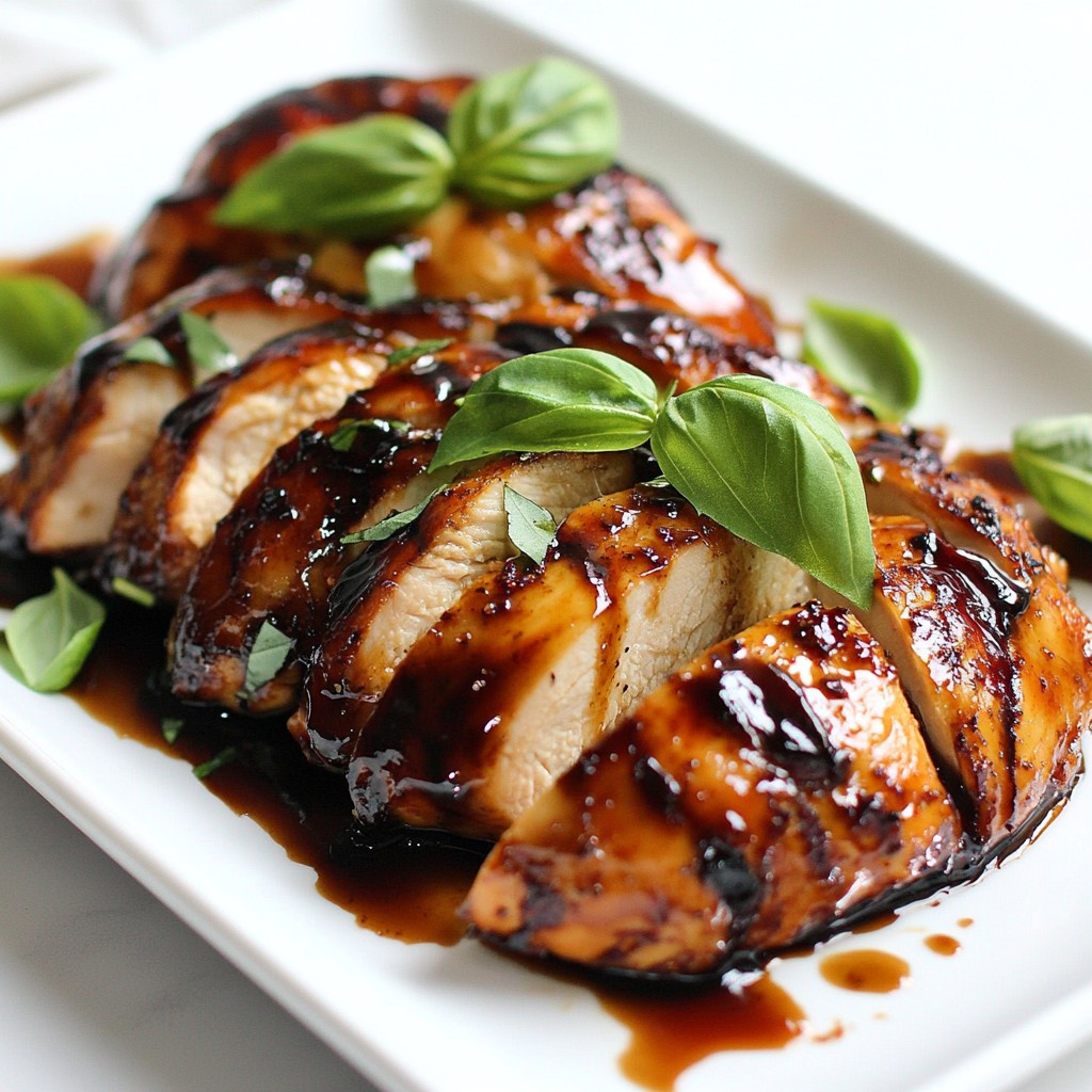 Gourmet Dinners Balsamic Glazed Chicken Breast Delight