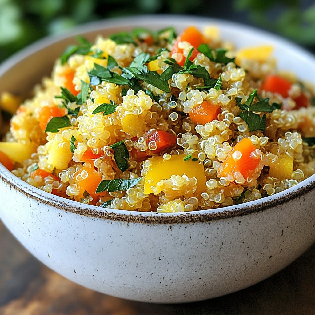 Lemon Herb Quinoa Pilaf Flavorful and Simple Recipe