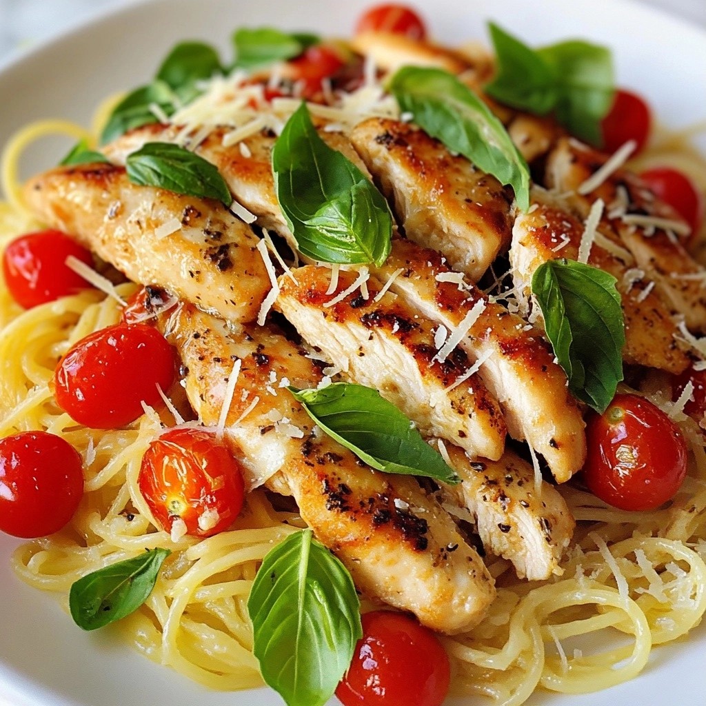 Quick Dinners Lemon Basil Chicken Pasta Recipe Delight