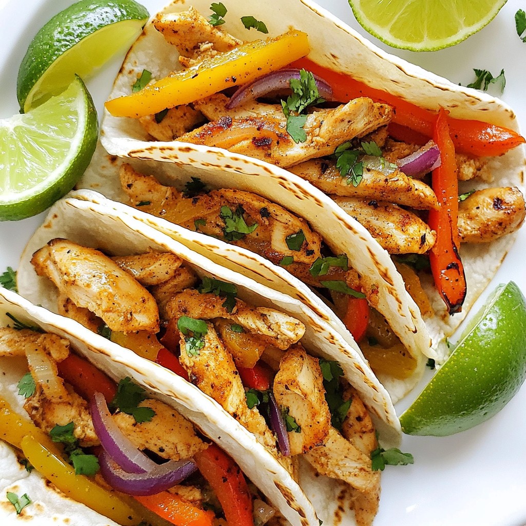 Jalapeno Lime Chicken Fajitas Flavorful and Easy Meal