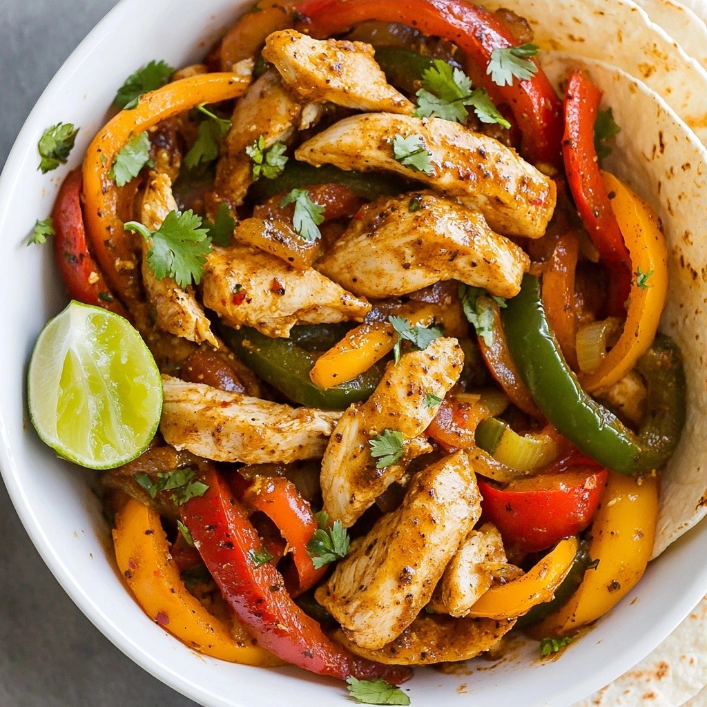 Quick Dinners Spicy Chicken Fajita Skillet Recipe